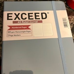 - The Exceed A5 Ruled Journal
